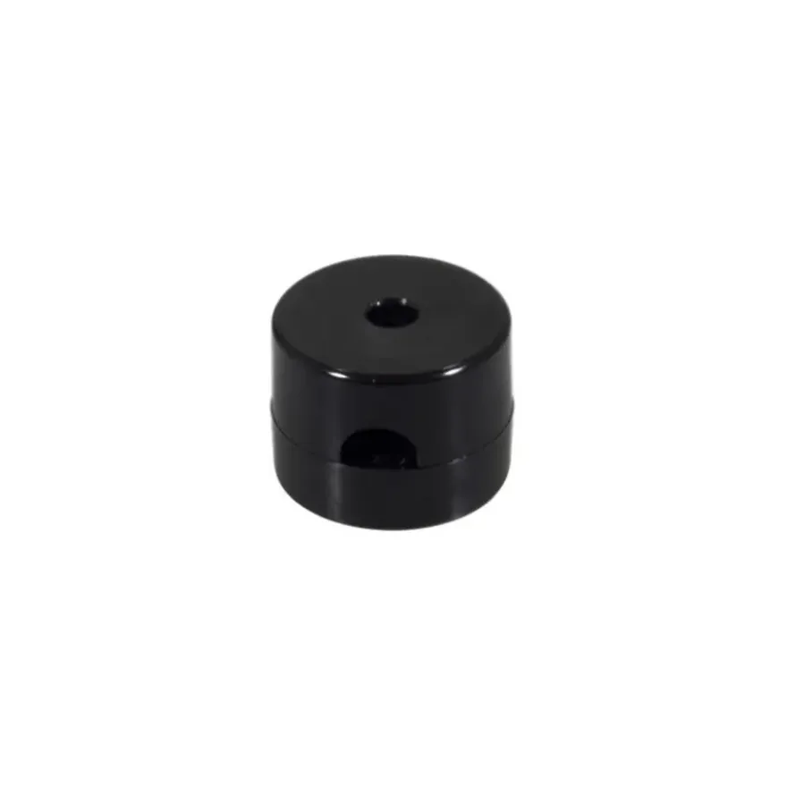 Universele kabelklem zwart plastic 2pack