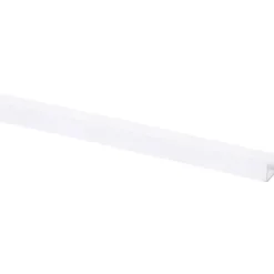 U-profiel kunststof wit 12x15 mm lengte 260 cm