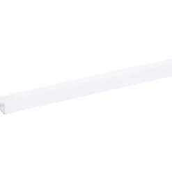 U-profiel kunststof wit 12x15 mm lengte 260 cm