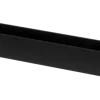 U-profiel kunststof zwart 9x13 mm lengte 260 cm
