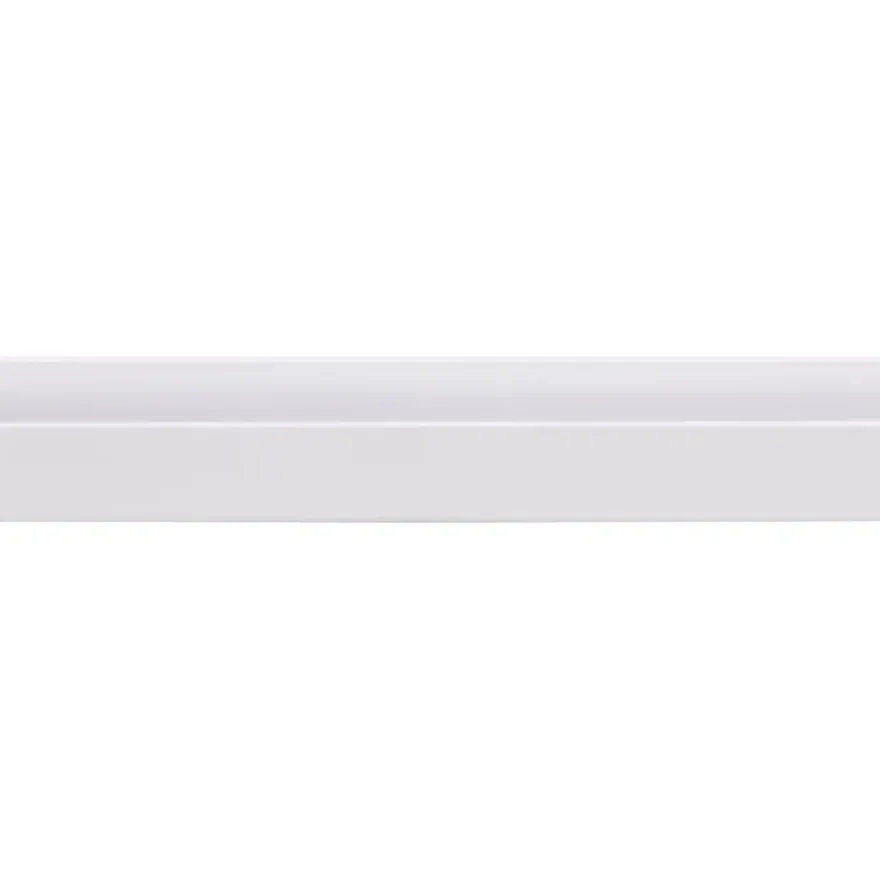 U-profiel 2600 x 18mm wit