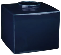 Vaas donker blauw - h25,5xd31cm