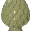 Vaas glas groen h26,5cm