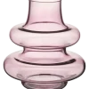 Vaas glas paars 20x20x20cm
