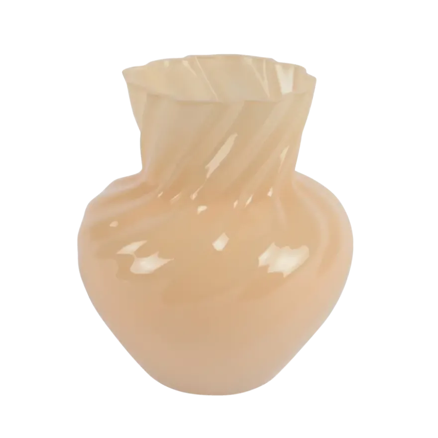 Vaas glas perzik