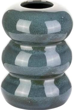 Vaas keramiek groen 10 cm