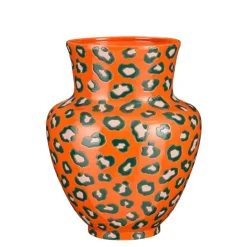 Vaas oranje - h37xd29cm