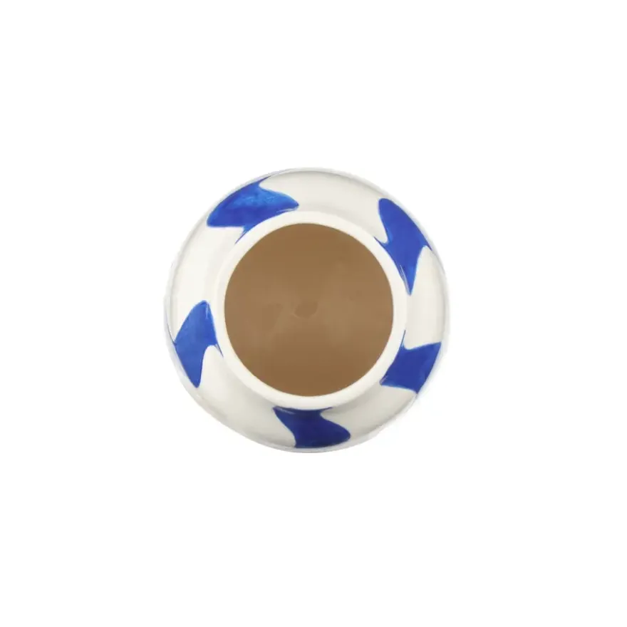 Vaas strepen blauw