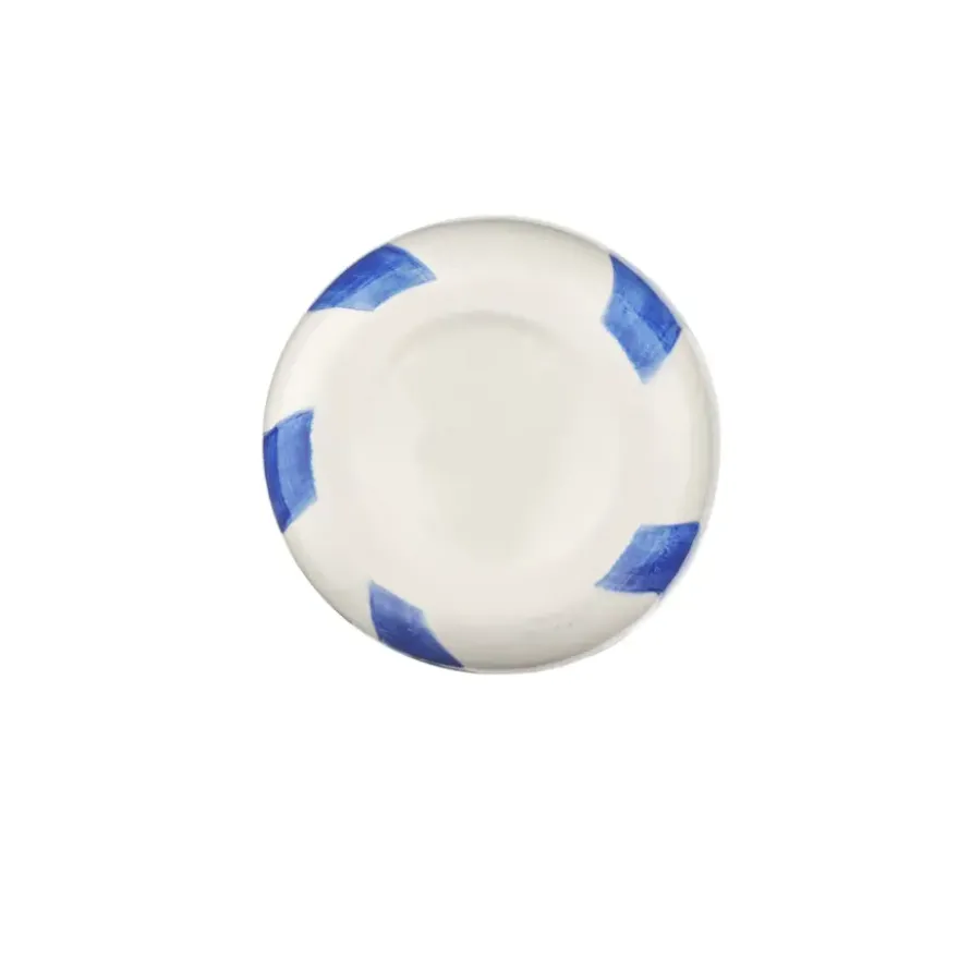 Vaas strepen blauw