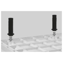 Van Marcke Helion potenset voor douchebak voor 140x80 / 140x90 / 160x90 / 180x90