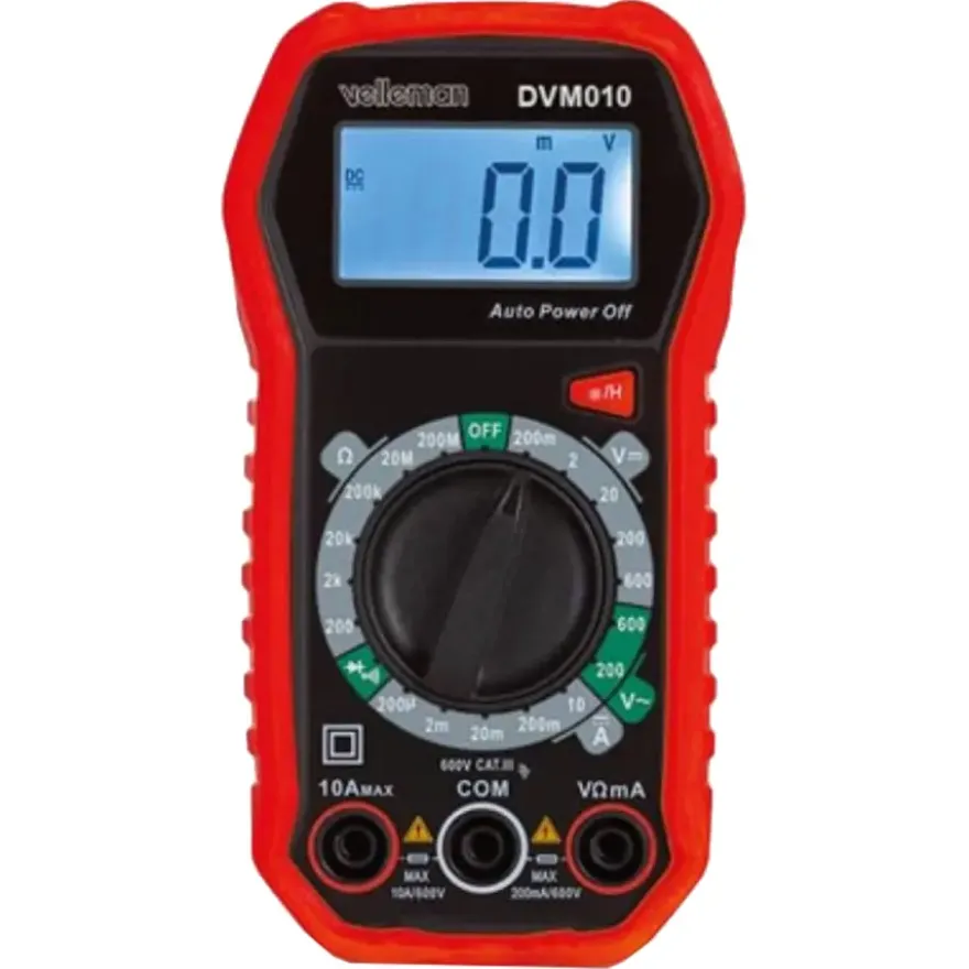 Velleman Multimeter Basic CAT3 600V