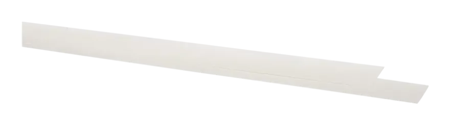 Vensterbank kantenband 35 mm wit 45 cm 2 stuks