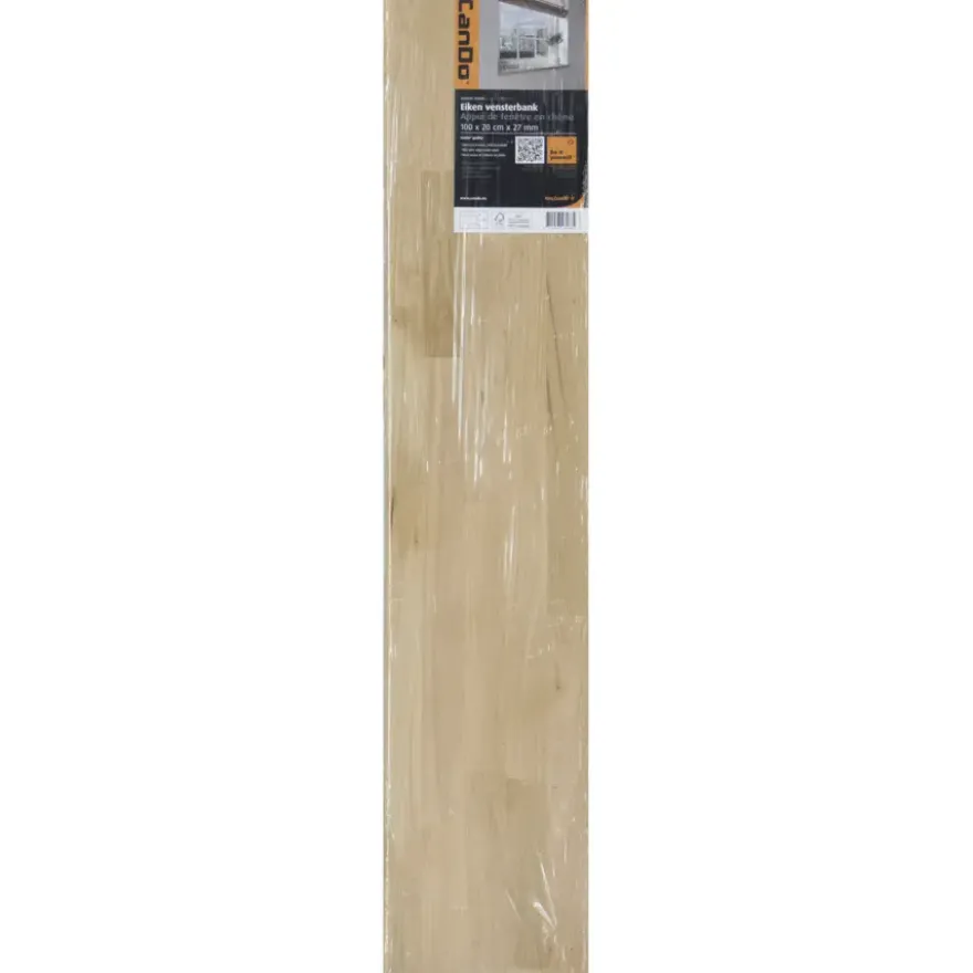 Vensterbank massief eiken 100x20cm 27mm