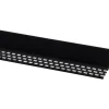 Ventilatieprofiel kunststof zwart 29x30mm 260cm