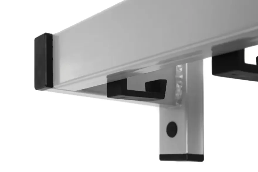 Vepa Bins Safe wandkapstok met 5 haken - grijs / zwart