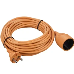 Verlengsnoer 10 Meter Oranje 2x1.5mm