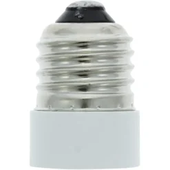 Verloopstuk Fitting van E27 naar E14 60W Wit