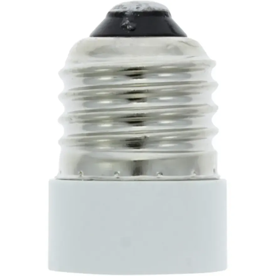 Verloopstuk Fitting van E27 naar E14 60W Wit
