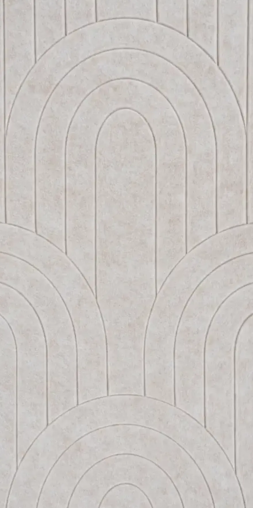 Viltpaneel gebogen lijnen beige 60x30 cm 4 stuks