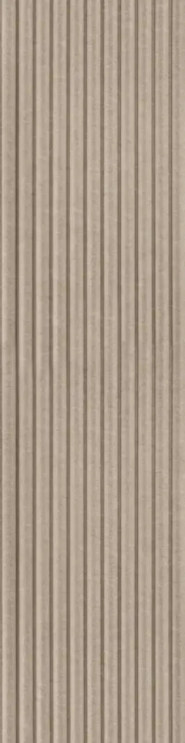 Viltpaneel met golf taupe 240x55 cm, dikte 3,5 mm, 2,64 m²
