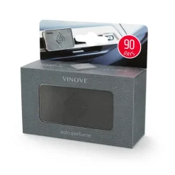 Vinove luchtverfrisser leather eclipse silverstone