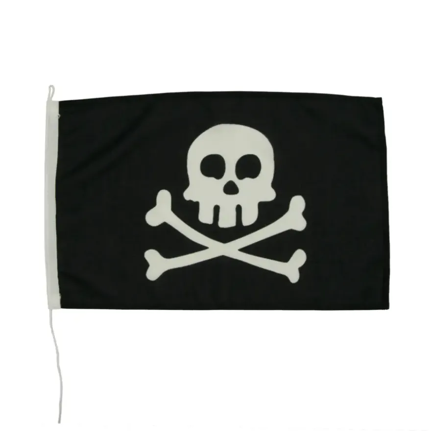 Vlag Piraat 30x45cm