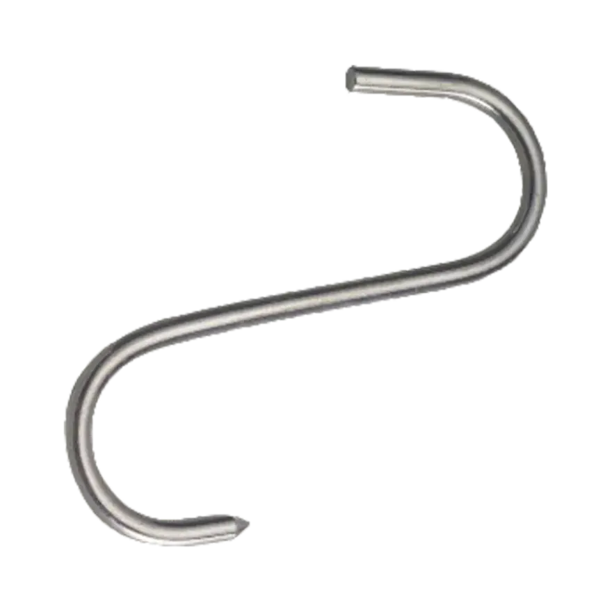 Vleeshaak verzinkt 100 mm 2stuks