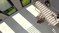 Vloertegel Element betonlook 60 x 60 cm keramiek beige 1,44 m²