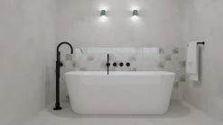 Vloertegel Eterna kalksteen grijs 60 x 60 cm keramiek 1,44 m²