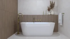 Vloertegel Eterna 80 x 80 cm keramiek beige 1,29 m²