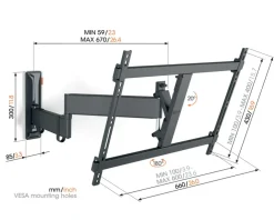 Vogel's TVM 3645 Full-Motion+ L 40 tot 77 inch