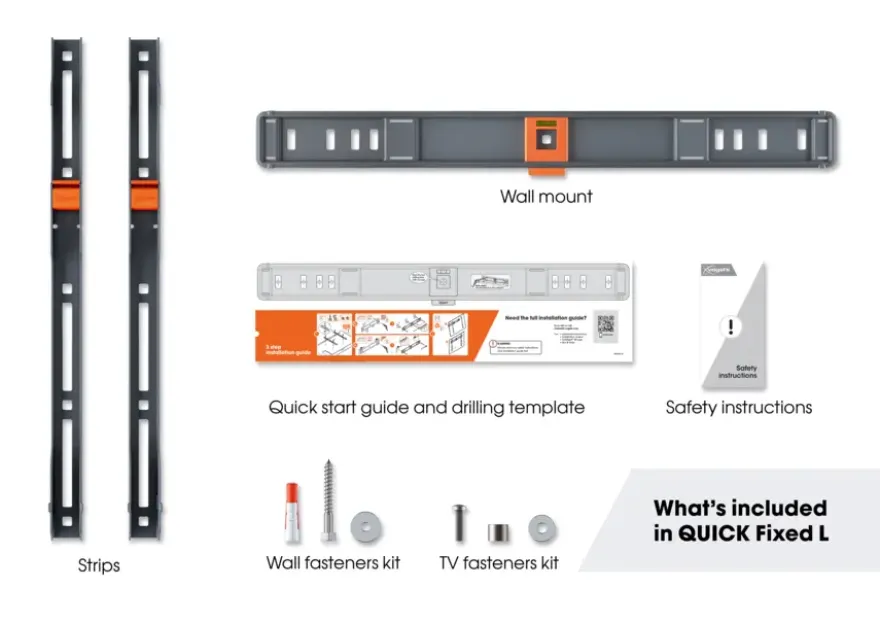 Vogel's TV-steun Fixed L - 40 t/m 100 inch