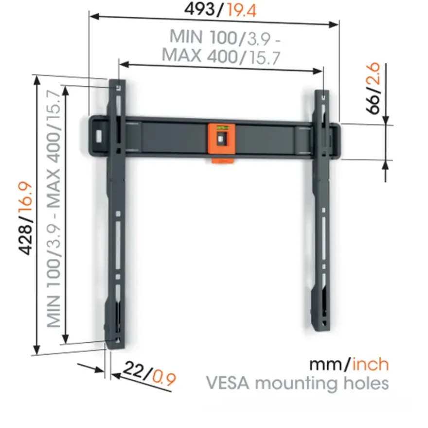 Vogel's TV-steun Fixed M - 32 t/m 77 inch