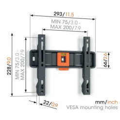 Vogel's TV-steun Fixed S - 19 t/m 50 inch
