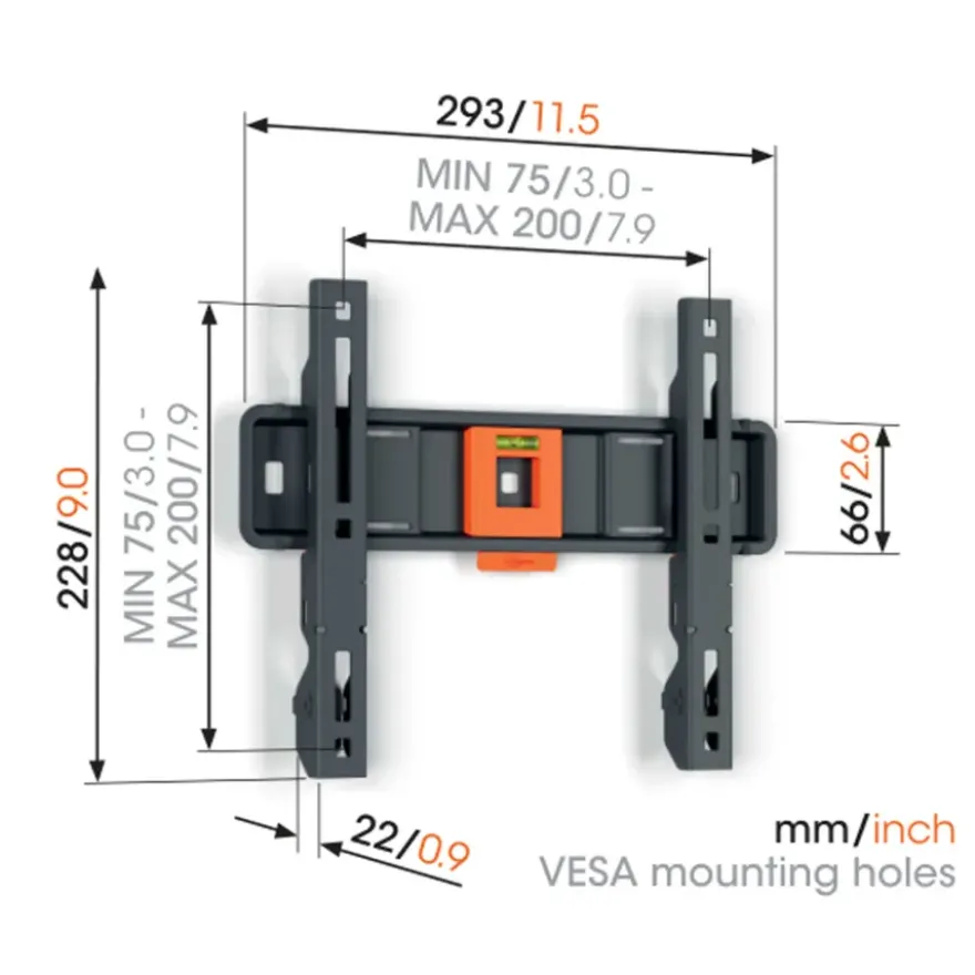 Vogel's TV-steun Fixed S - 19 t/m 50 inch