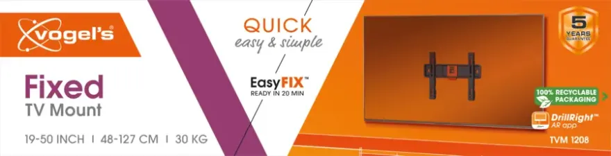 Vogel's TV-steun Fixed S - 19 t/m 50 inch
