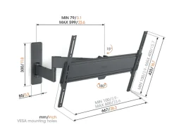 Vogel's TV-steun Full motion+ L - 40 t/m 77 inch