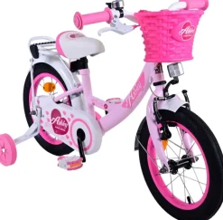 Volare Ashley kinderfiets roze 14 inch