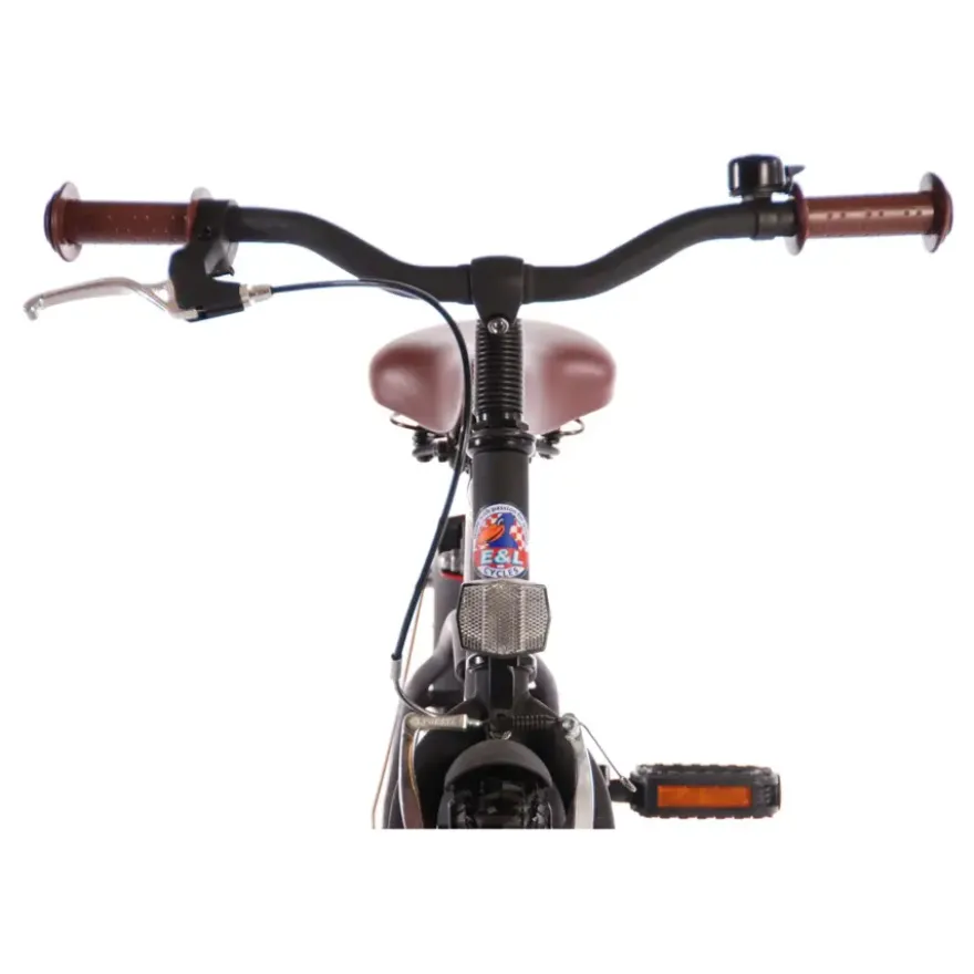 Volare Black Cruiser kinderfiets zwart 18 inch