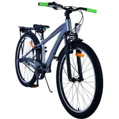Volare Cross kinderfiets donker grijs 24 inch
