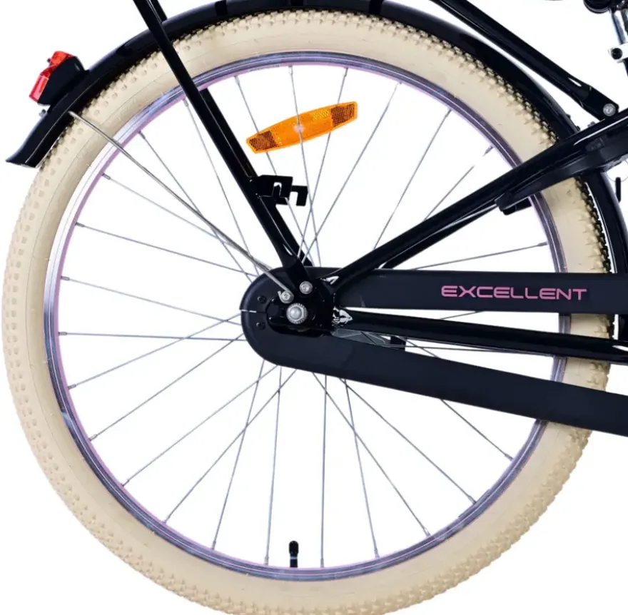 Volare Excellent kinderfiets zwart 24 inch
