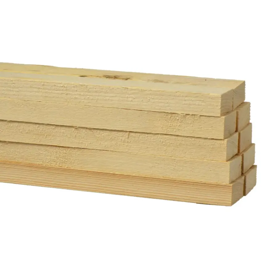 Voordeelpak ruw vuren 22x50 mm 270 cm 10 stuks