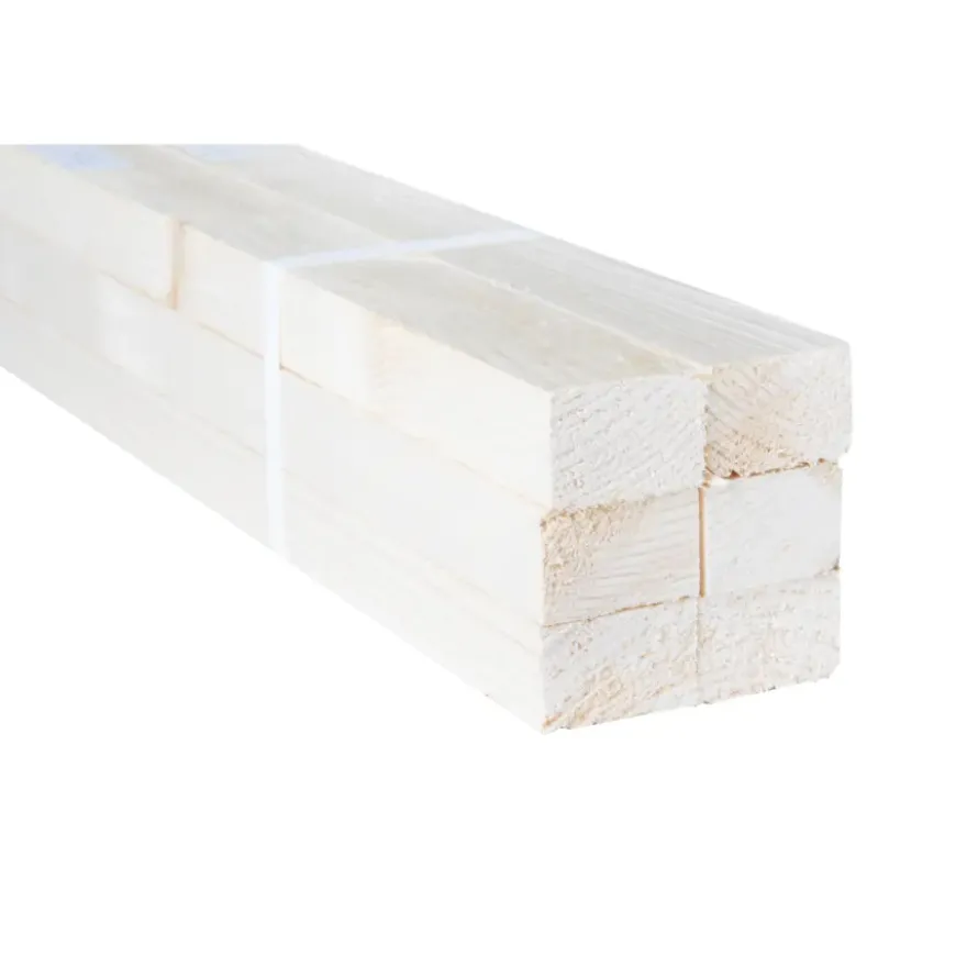 Voordeelpak ruw vuren 32x50 mm lengte 210 cm 6 stuks