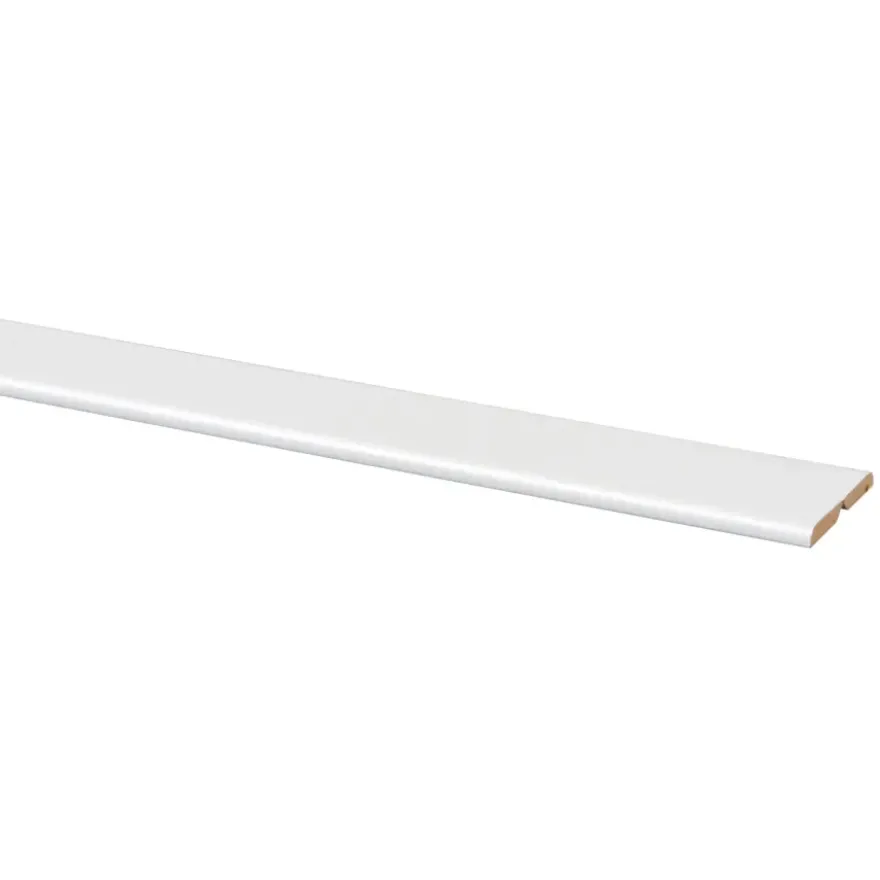 Vouwhoek zelfklevend MDF wit fineer 20x20 mm lengte 260 cm