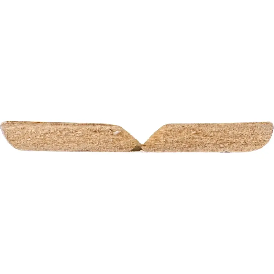 Vouwhoek zelfklevend MDF wit fineer 20x20 mm lengte 260 cm