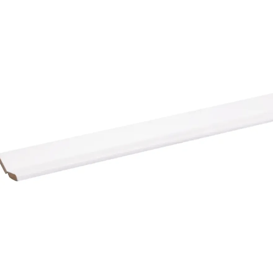 Vouwhoek zelfklevend MDF wit fineer 20x20 mm lengte 260 cm