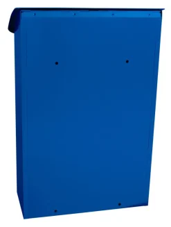 V-Part Brievenbus staal Lugon blauw