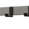 V-Part wandkapstok HIQ 3 haken - grijs / zwart