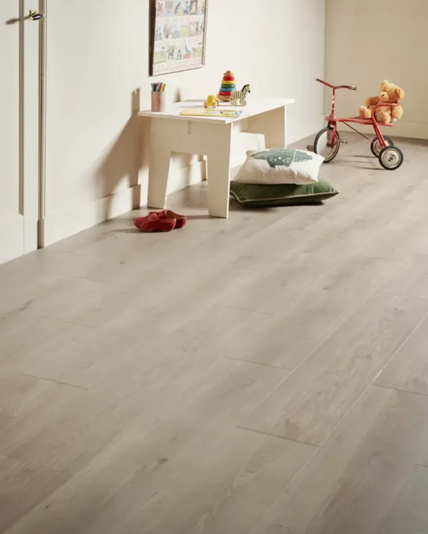 vtwonen click PVC EVC Oat beige houtlook incl. geïntegreerde ondervloer