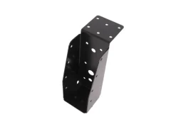 Waelbers balkdrager met lange lip 59 x 156 mm zwart